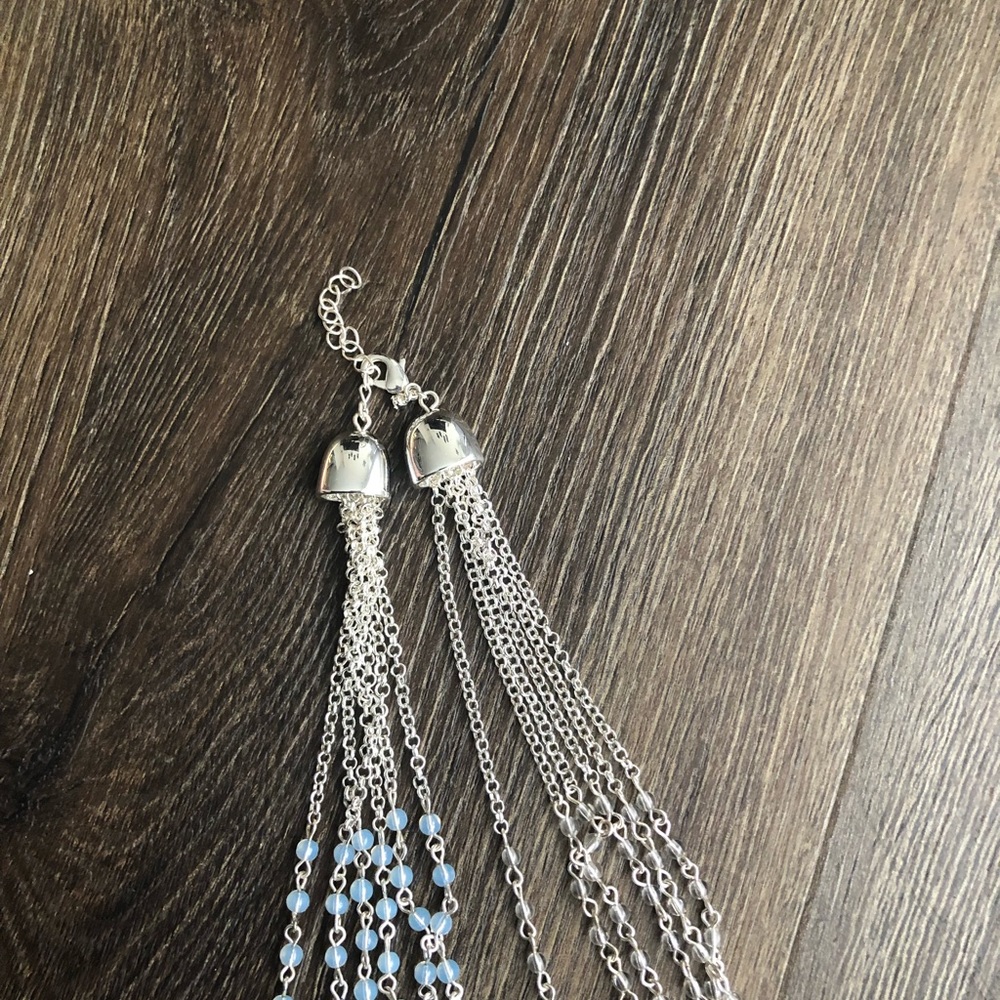 Beautiful Multi String Three-Tone Beads Necklace.… - image 6